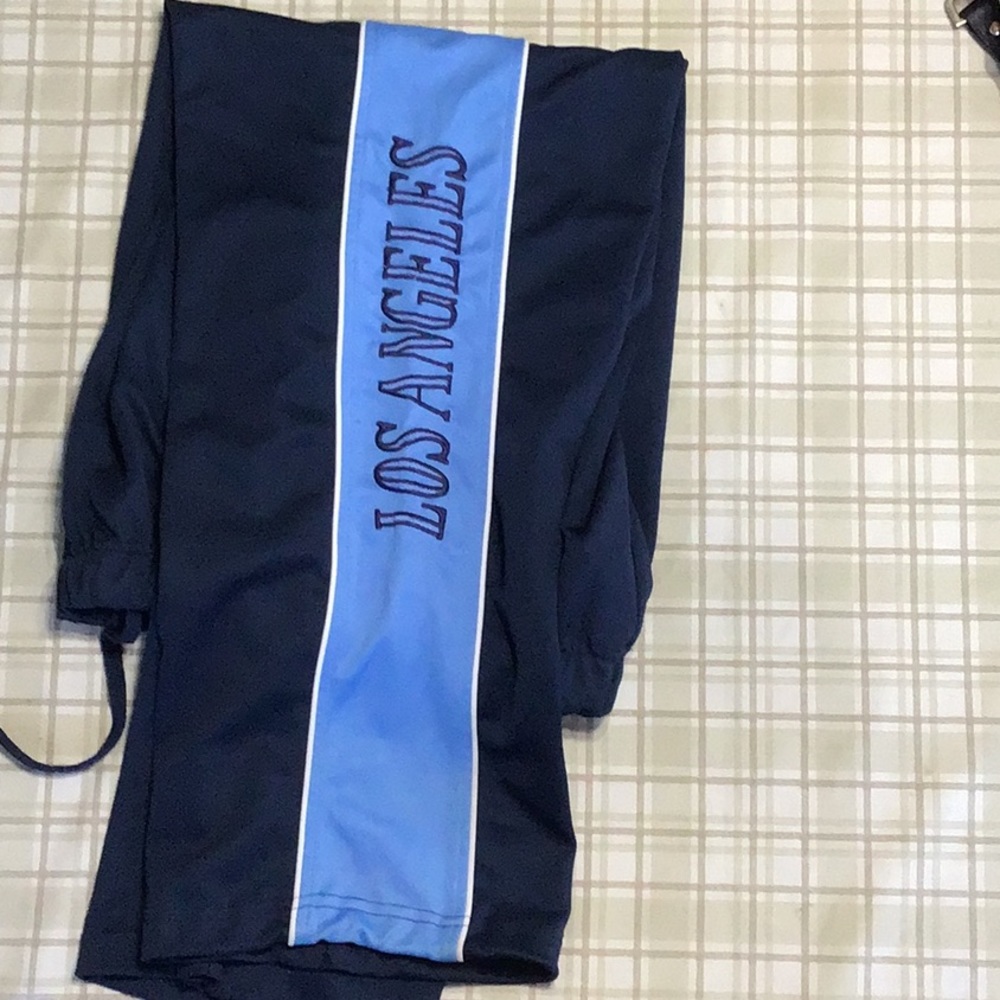 Throwback lakers warmup pants